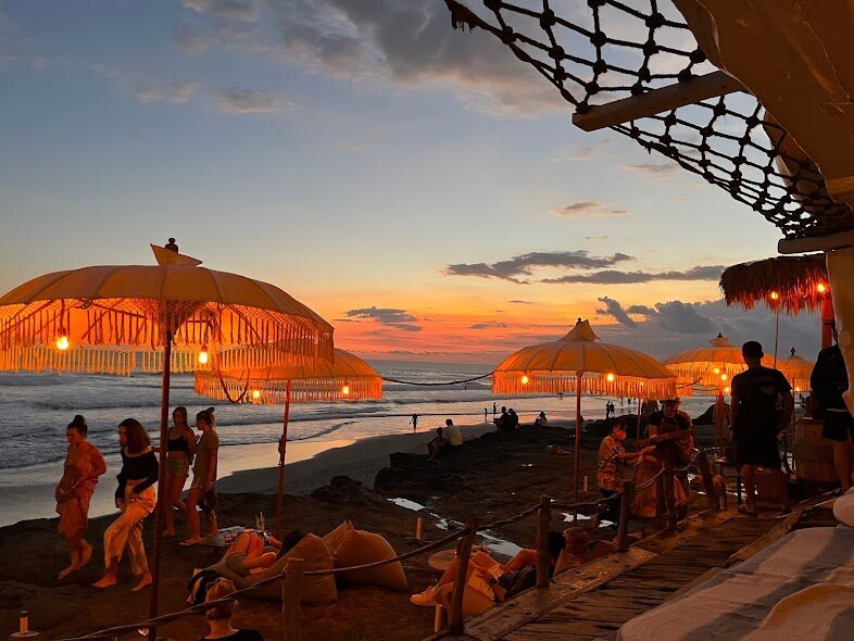 Sunset View at the Beach