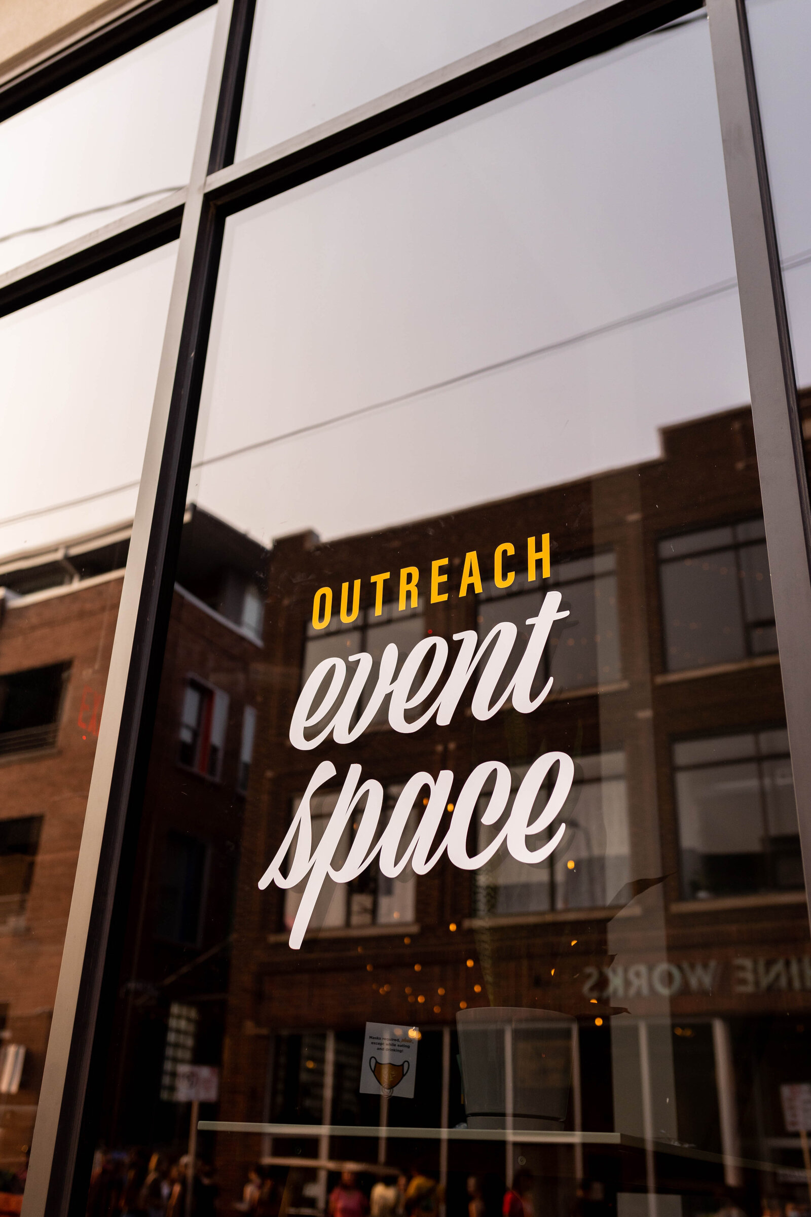 Logo for Outreach Event Space