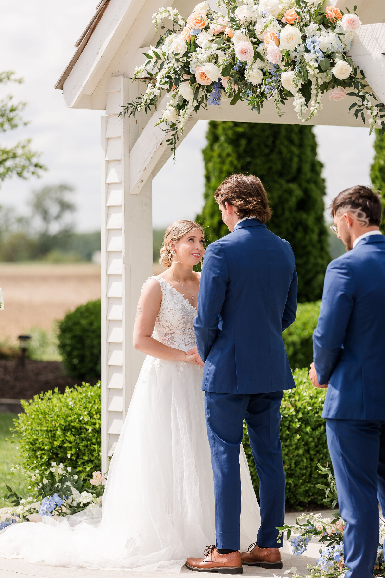 white willow wedding