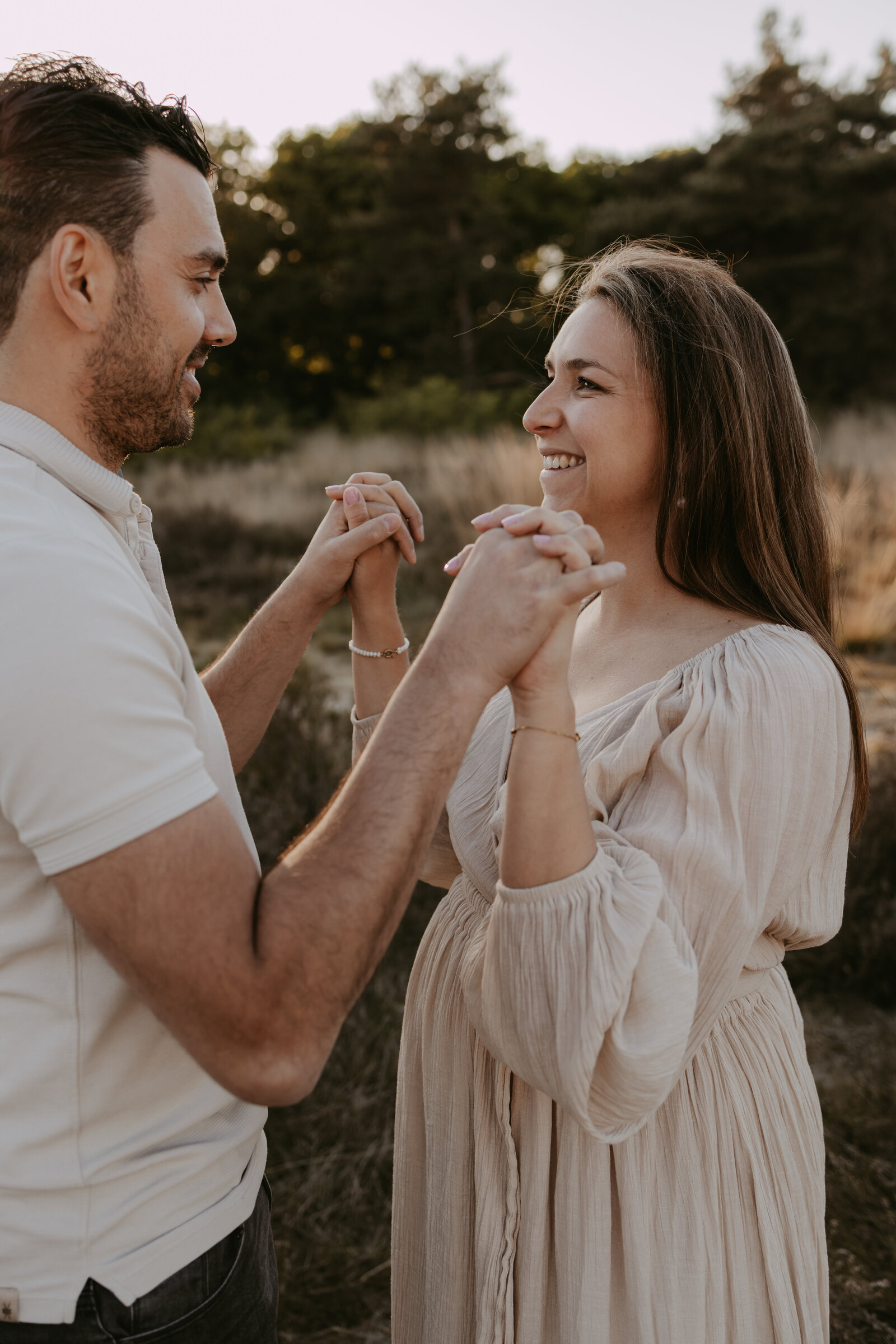 zwangerschapshoot met partner