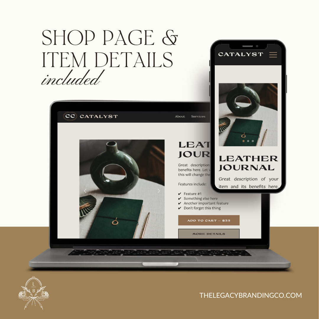 Shop Page and Item Details (3)