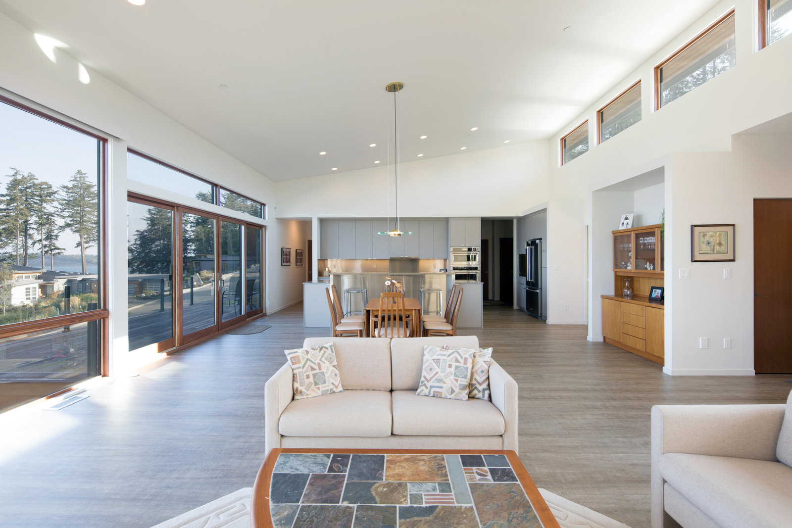 modern bright living room