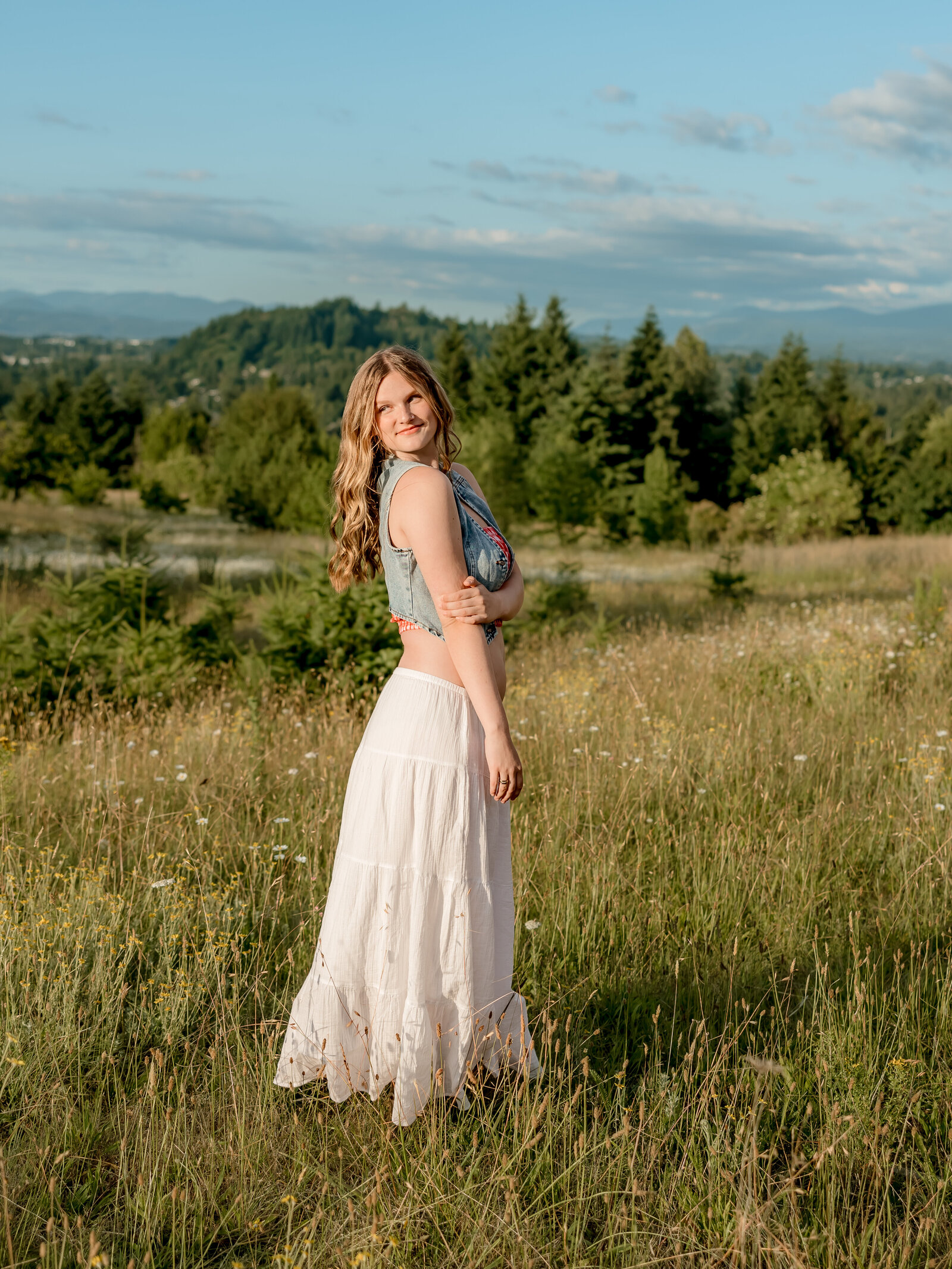 Senior Portraits at Powell Butte in Gresham, Oregon
