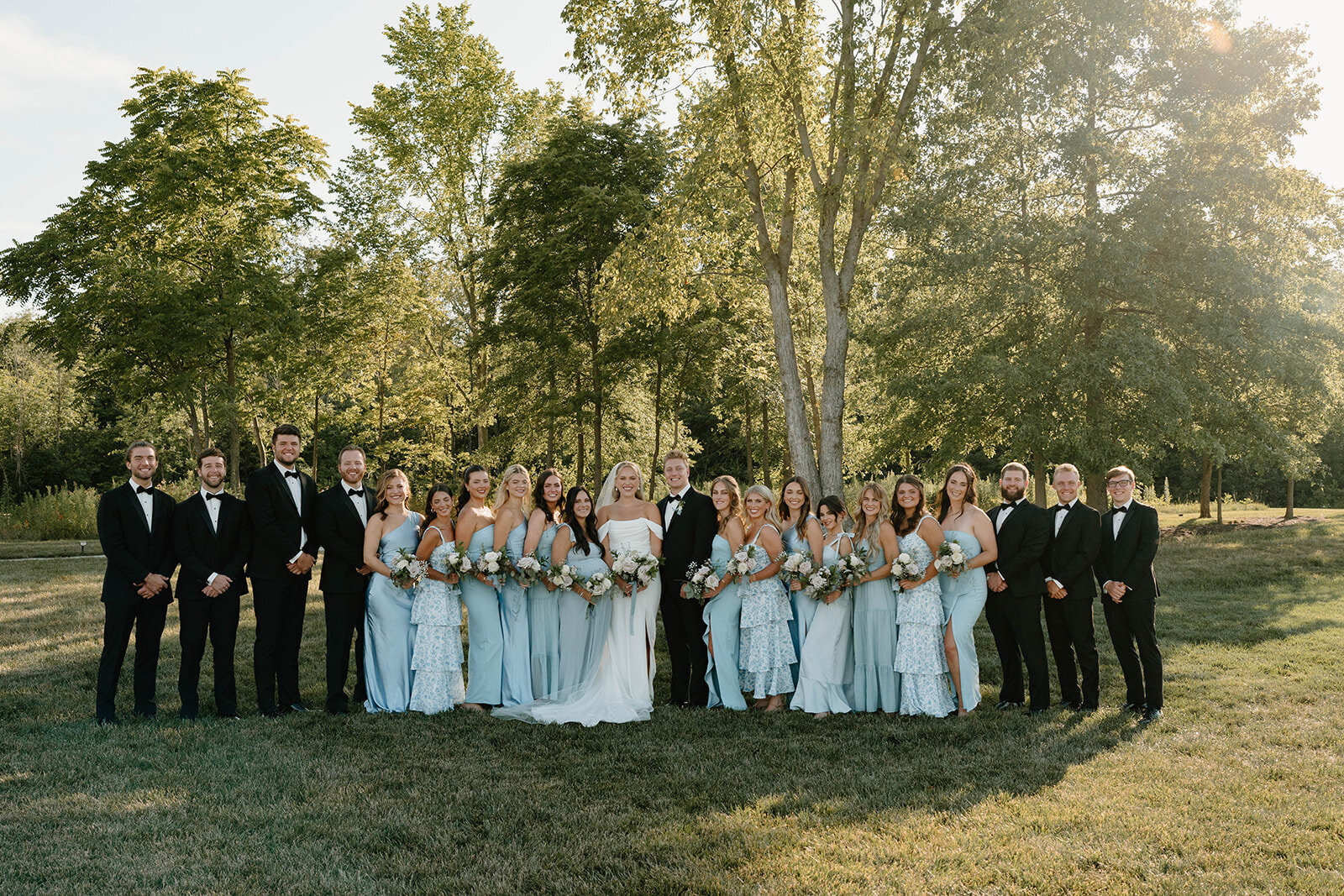 Experience the breathtaking moments from Stephanie and Grant Yeater’s wedding at Retreat 21 in Marysville, OH. This stunning outdoor oasis served as the perfect backdrop for their elegant celebration. From heartfelt vows in the garden-chic ceremony space to the joy-filled reception under panoramic views, every detail was thoughtfully curated for an unforgettable day. Explore their wedding gallery to relive these magical moments, captured with love and attention to every unique aspect of their day.