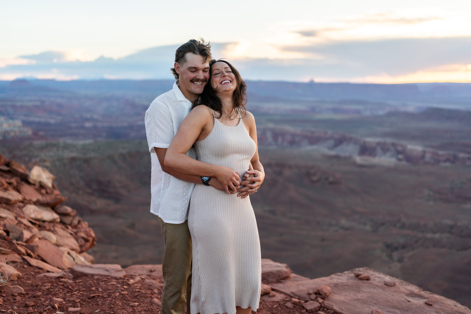 Georgia + Joe Moab Engagement Session-84