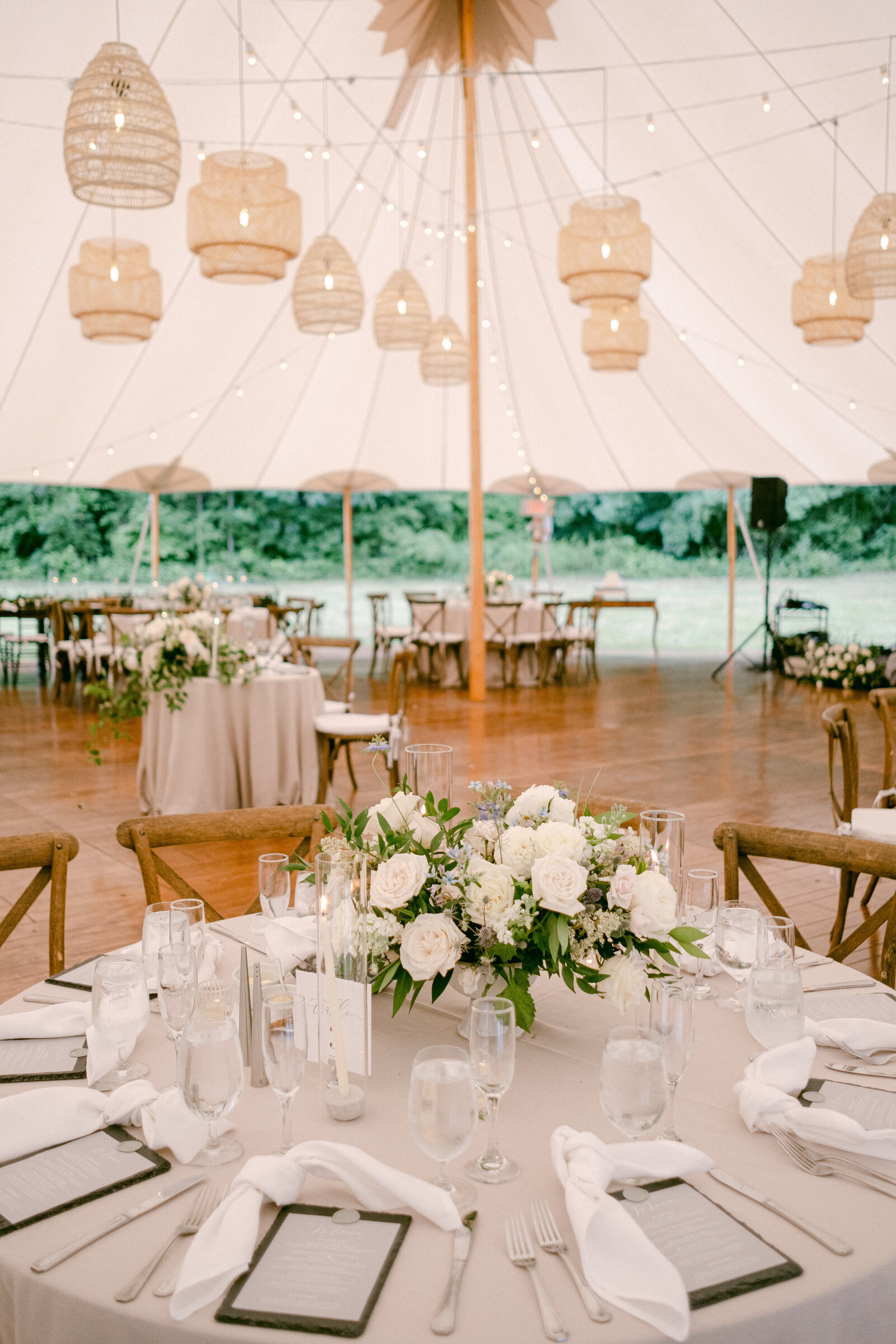 Tented Wedding Draping