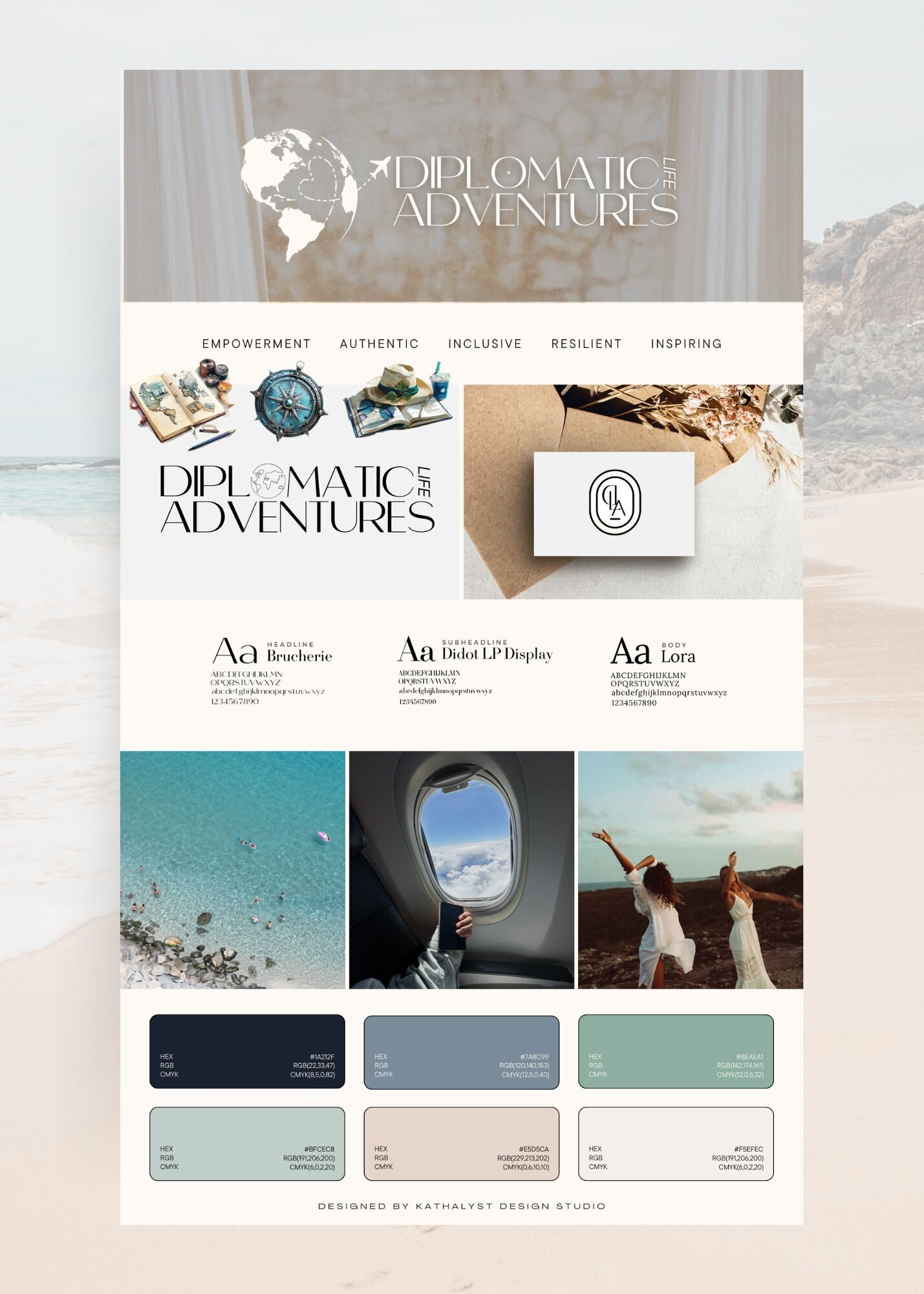 Diplomatic Adventures Brandkit