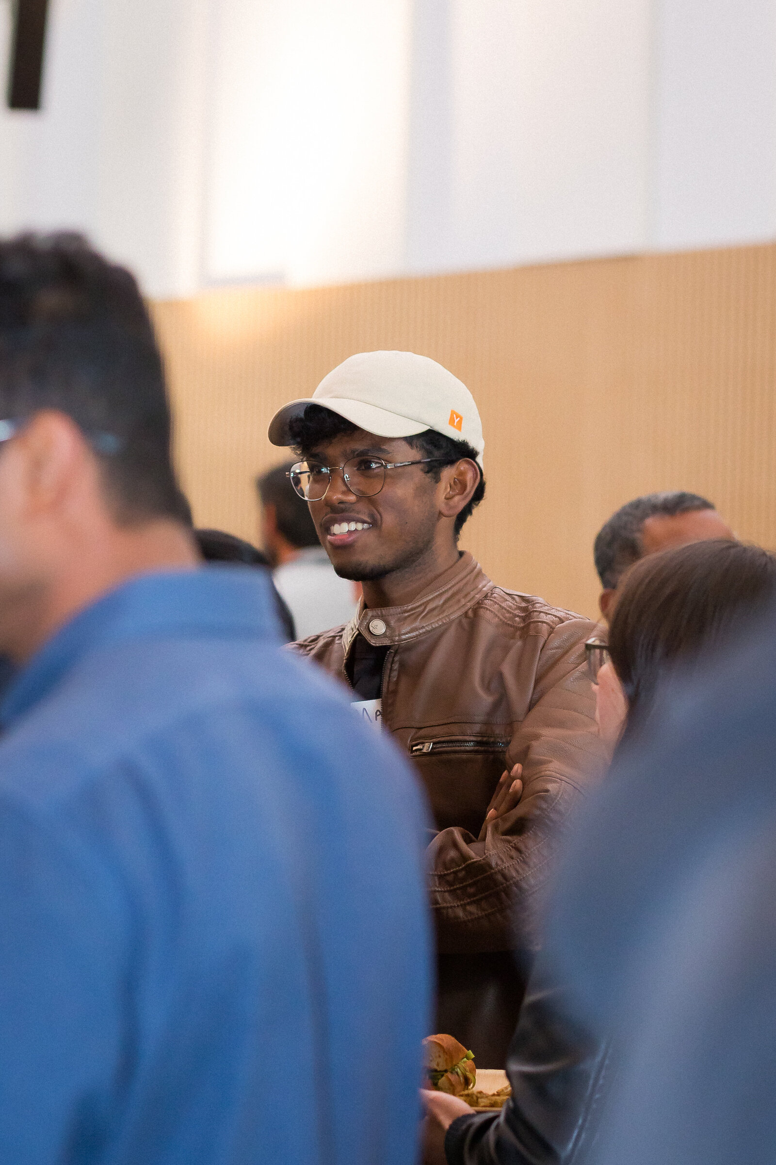 Guests in conversation during the Holy Shift event hosted by ACTS 17 Collective.