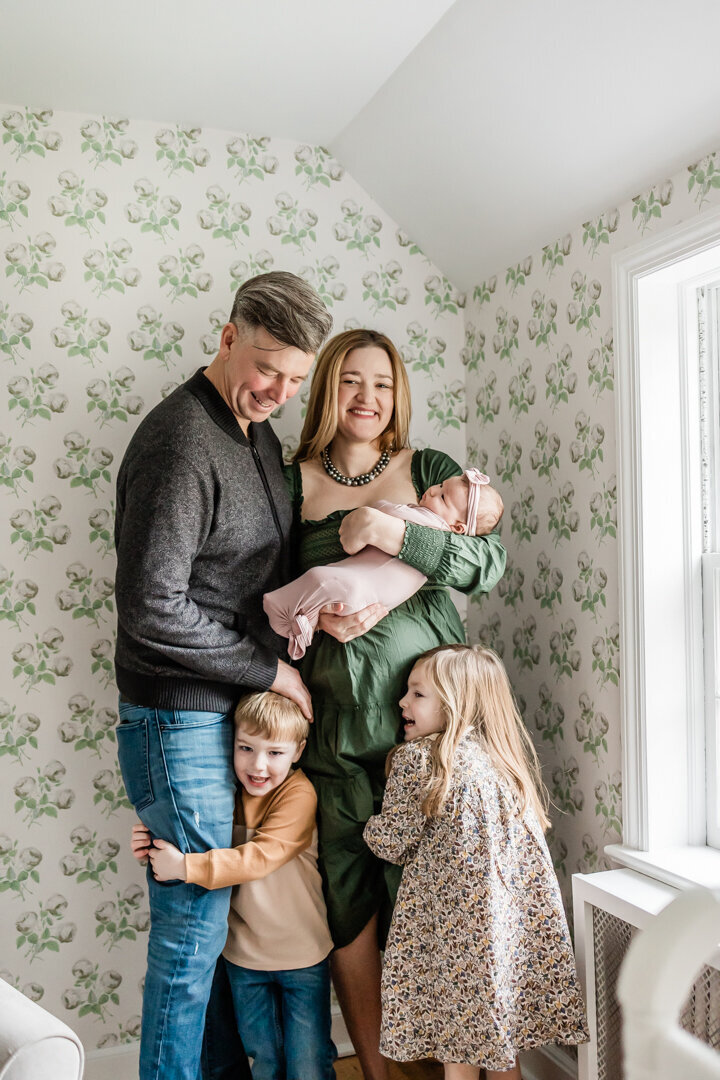 New Jersey Newborn Photo Session- In-Home Session in Basking Ridge-©debbiecambaphotography-22