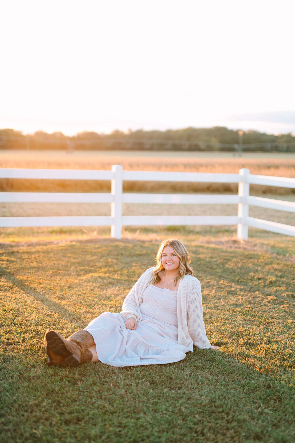 sunset senior photos