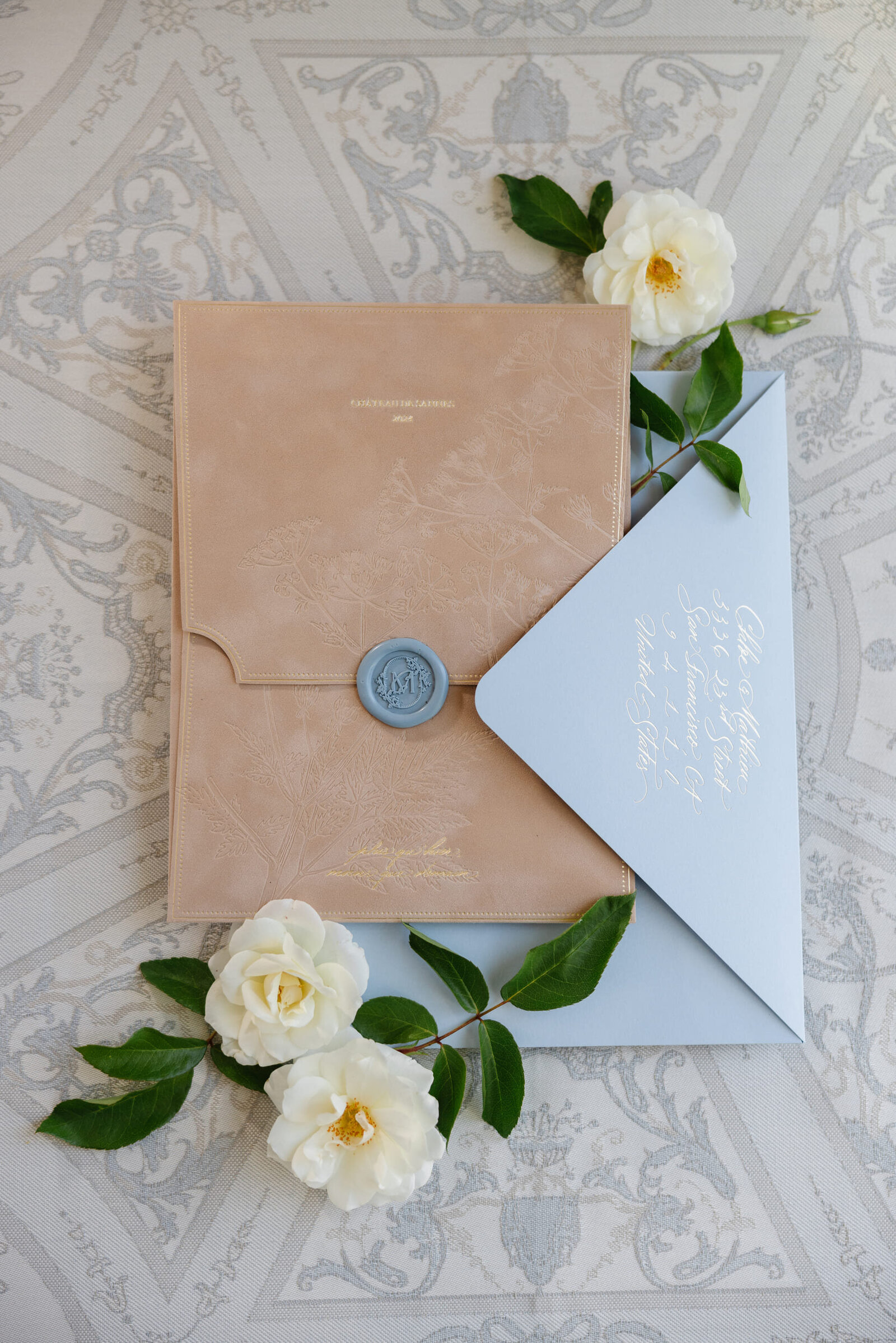 Leather-wedding-envelope