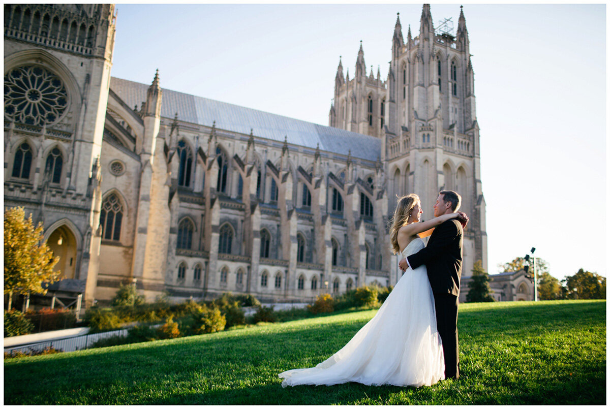 Classic Black Tie Wedding at Washington National Cathedral