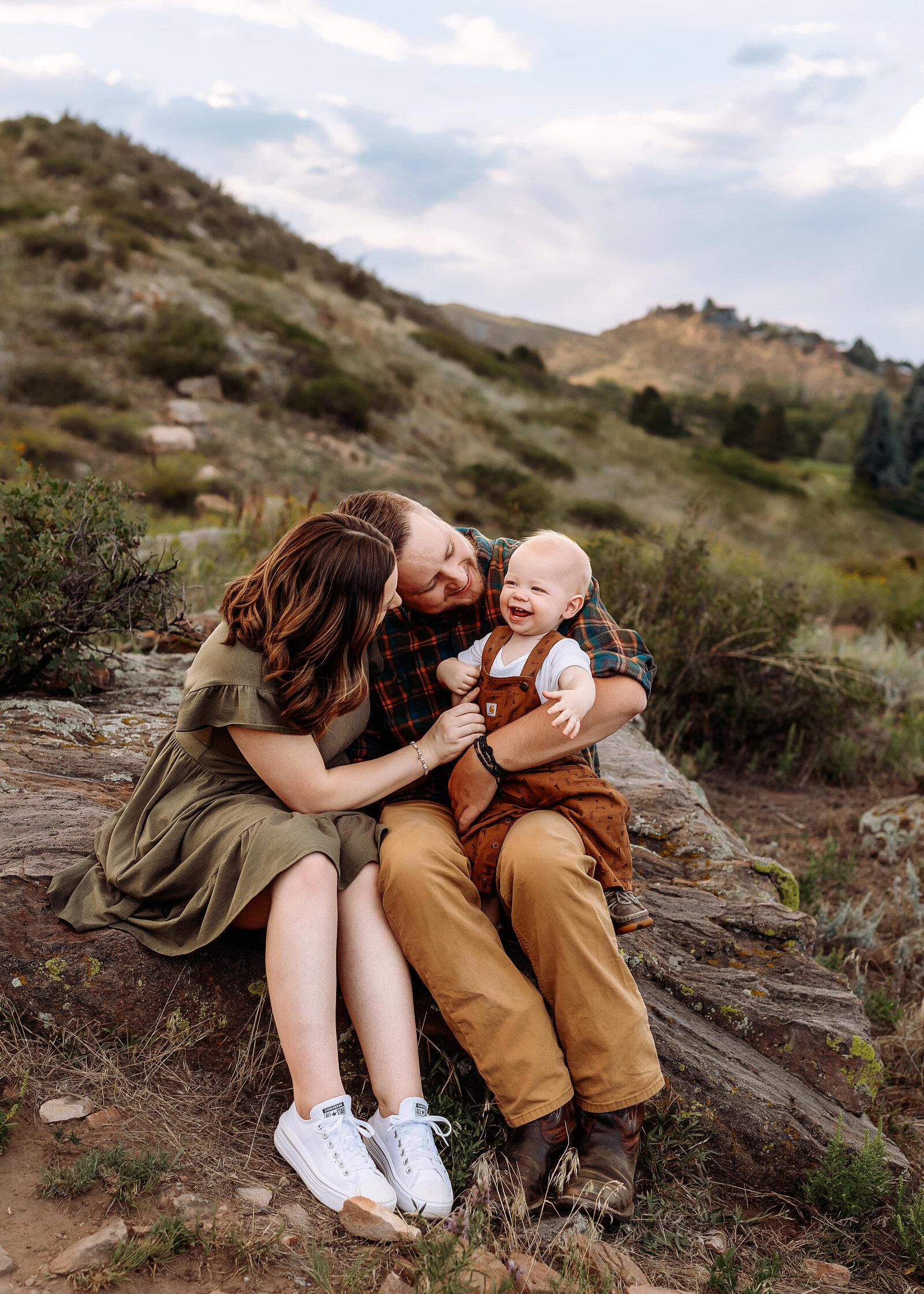 celebrating baby's first birthday with a fun session in denver