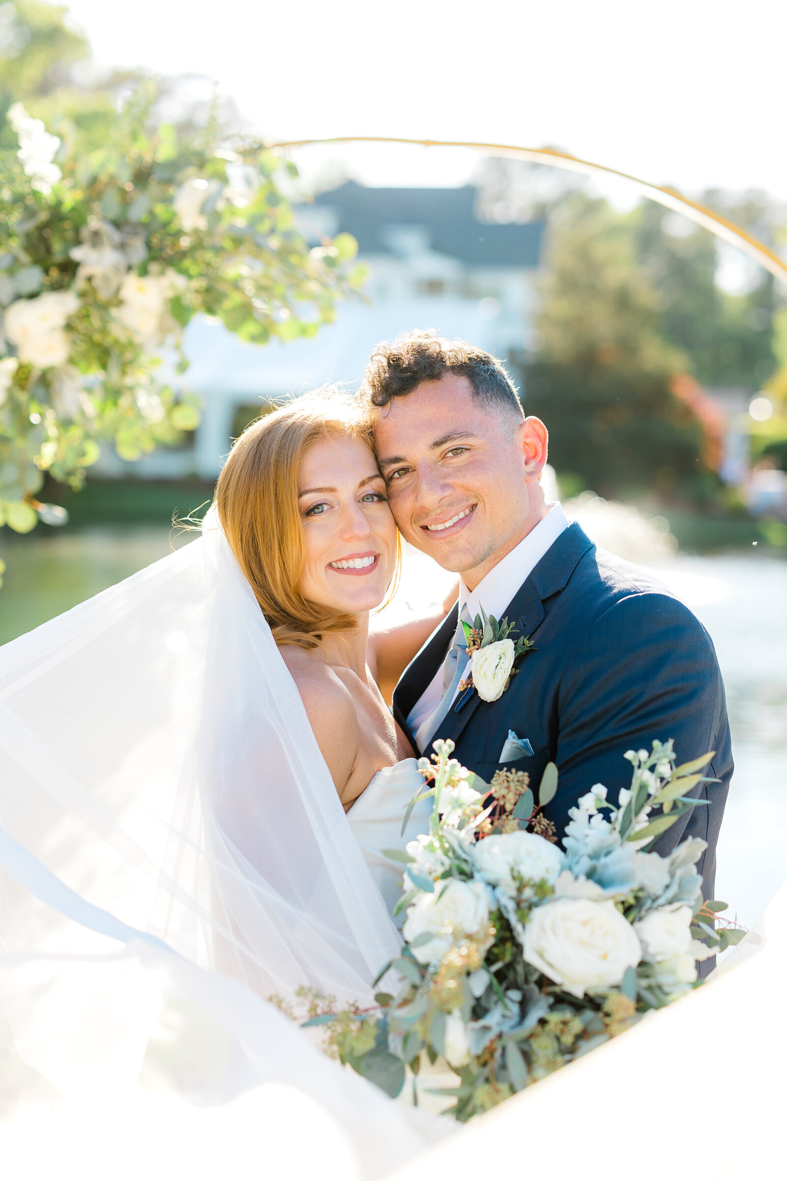 Joanna + Jeremy - Oaks at Salem - Wedding Day - Couple Portraits-64