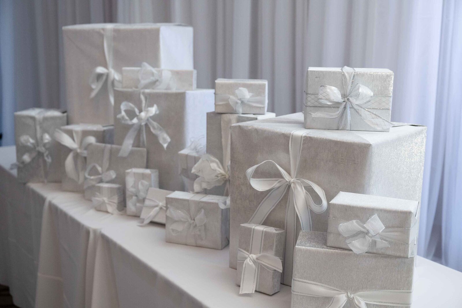 Holiday Party Wrapped Gifts-