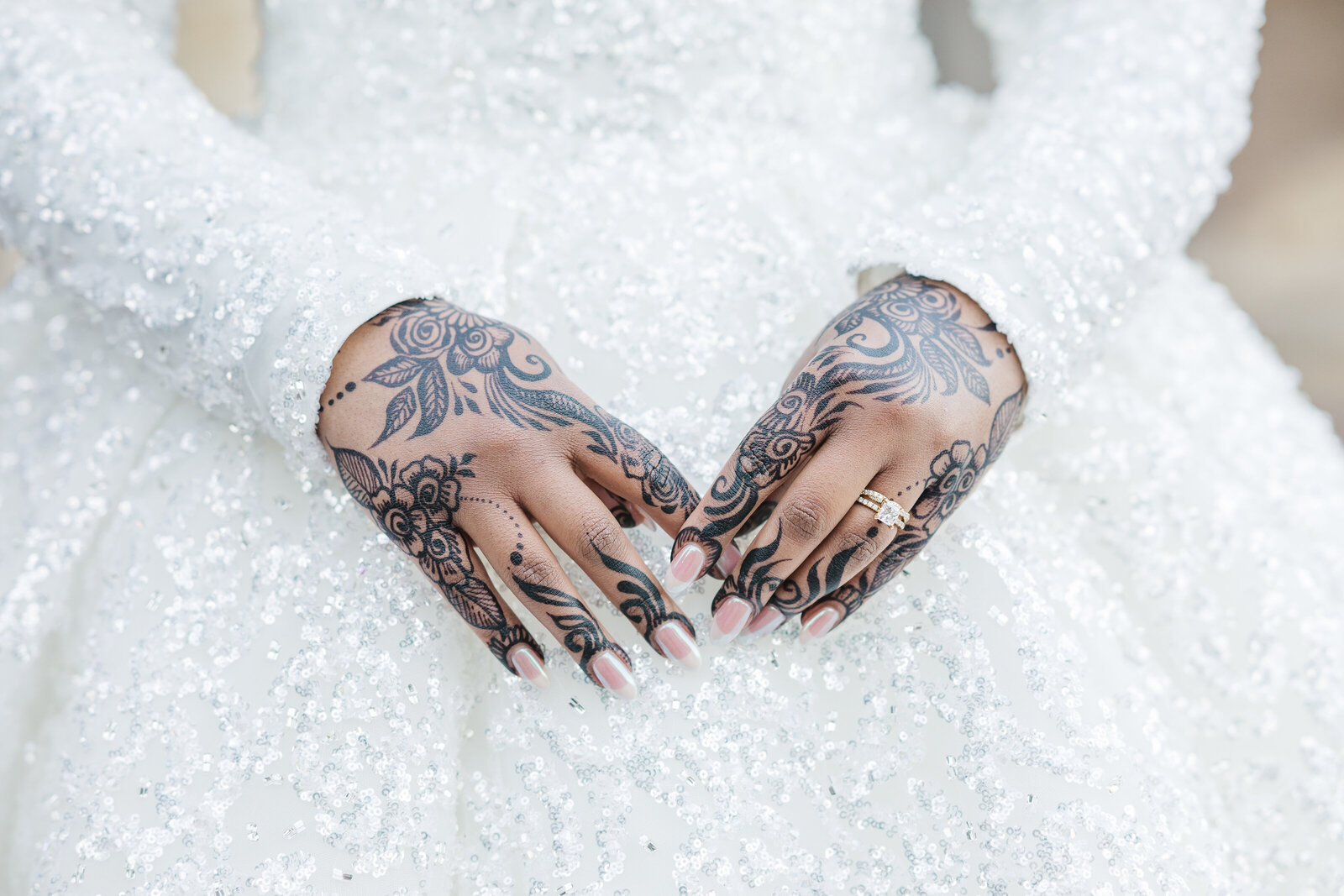 Bride close up details photography