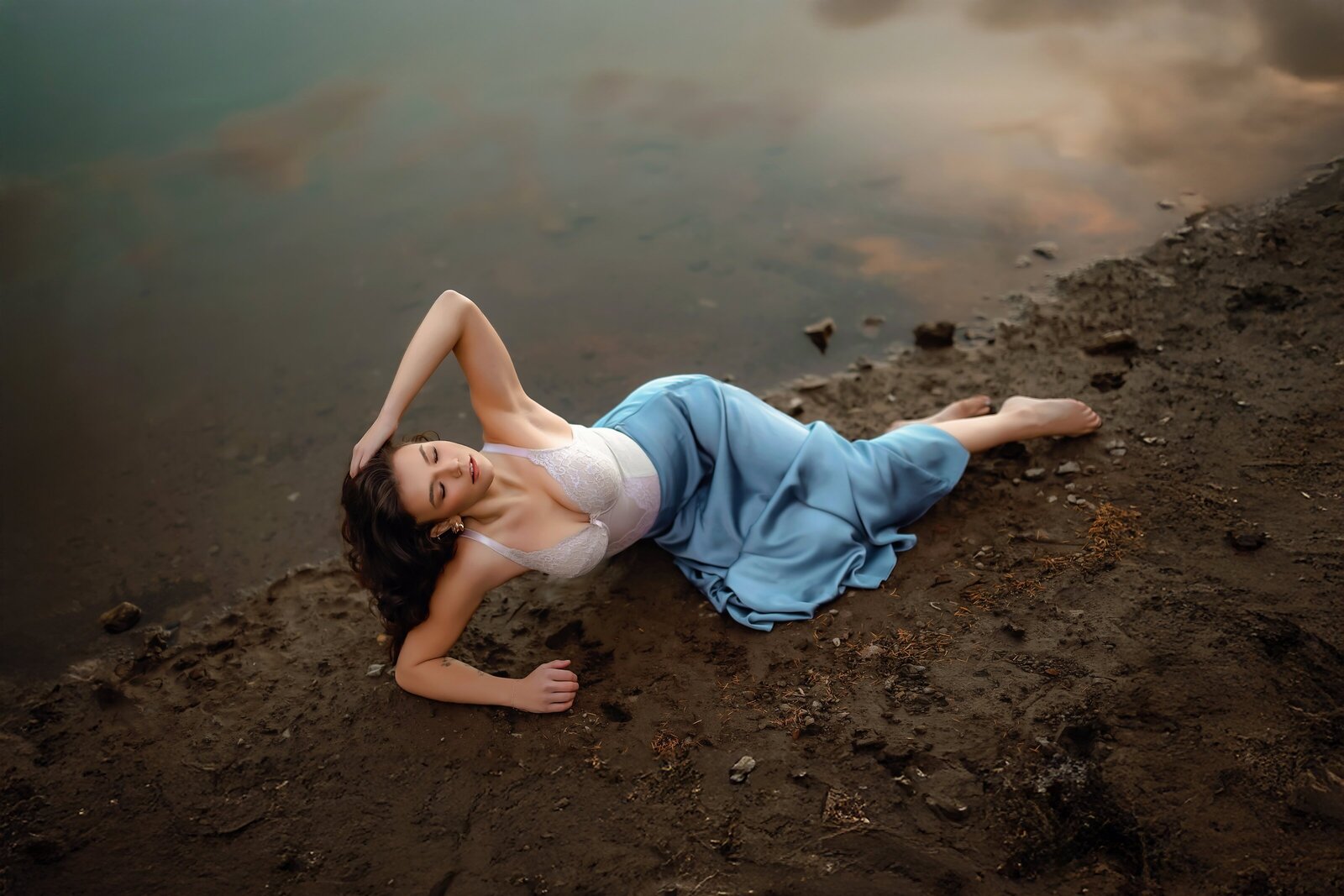 Editorial women's fashion photo Chicago