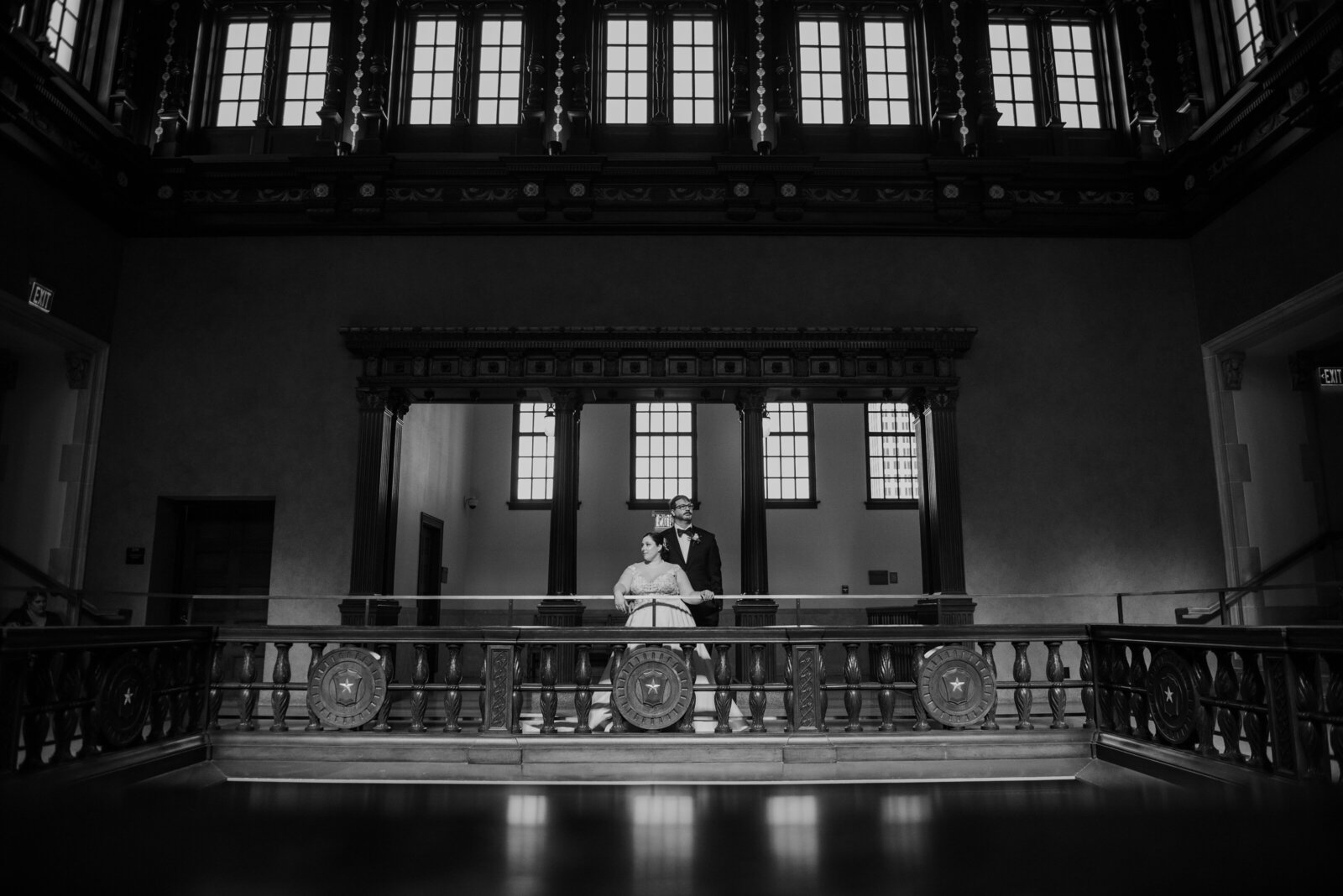 julia ideson library wedding breide nad groom rachel may weddings