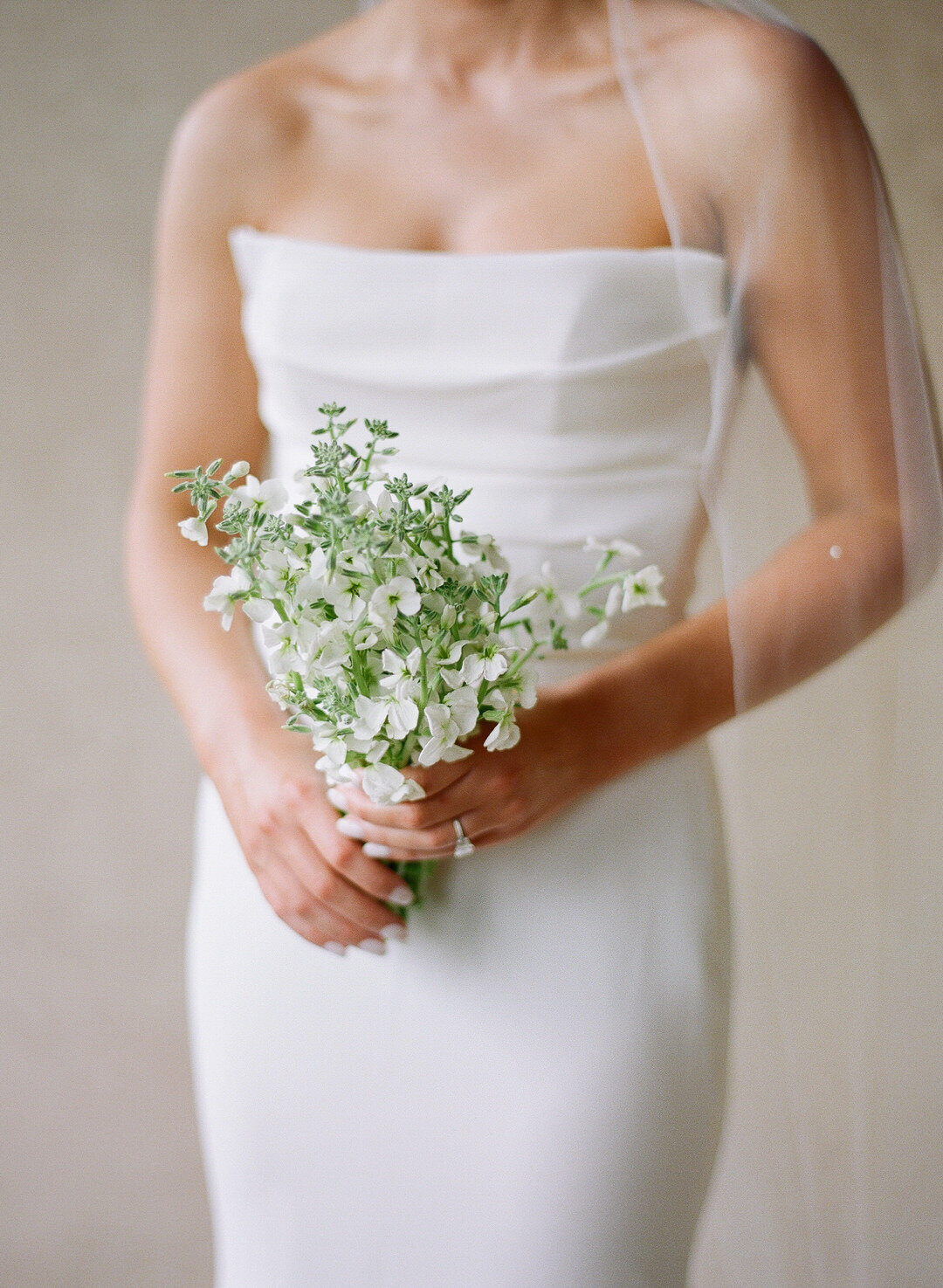 Bride Holding Bouquet