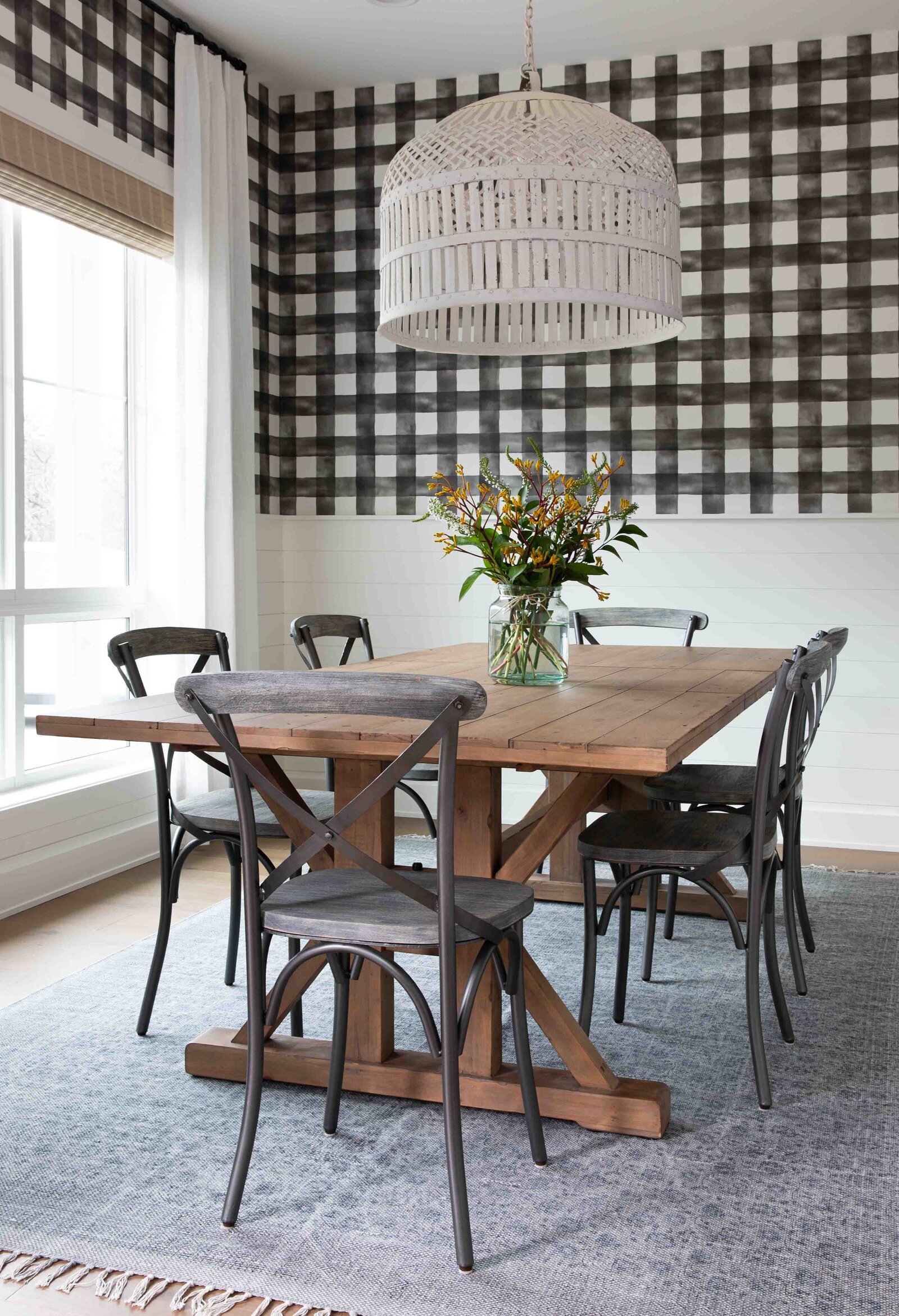 Nuela Designs Wallpaper Dining Room