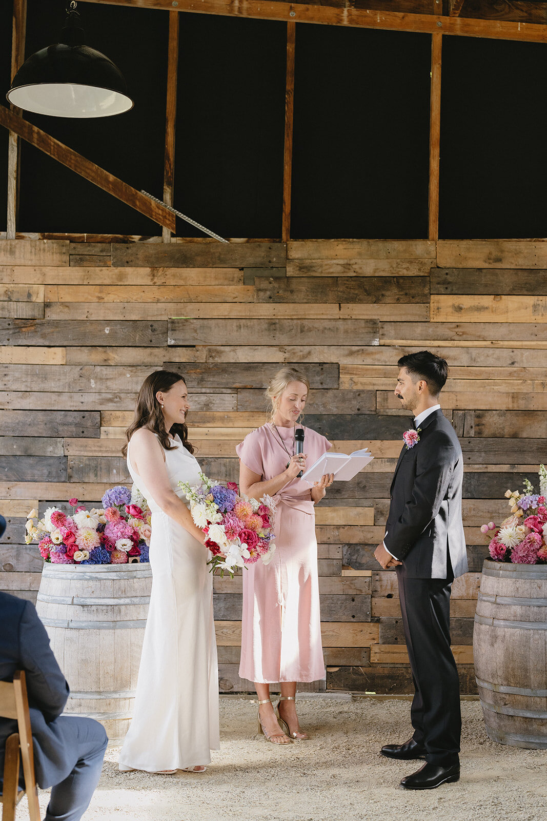 Wedding at Ben Lomond Lavender Farm