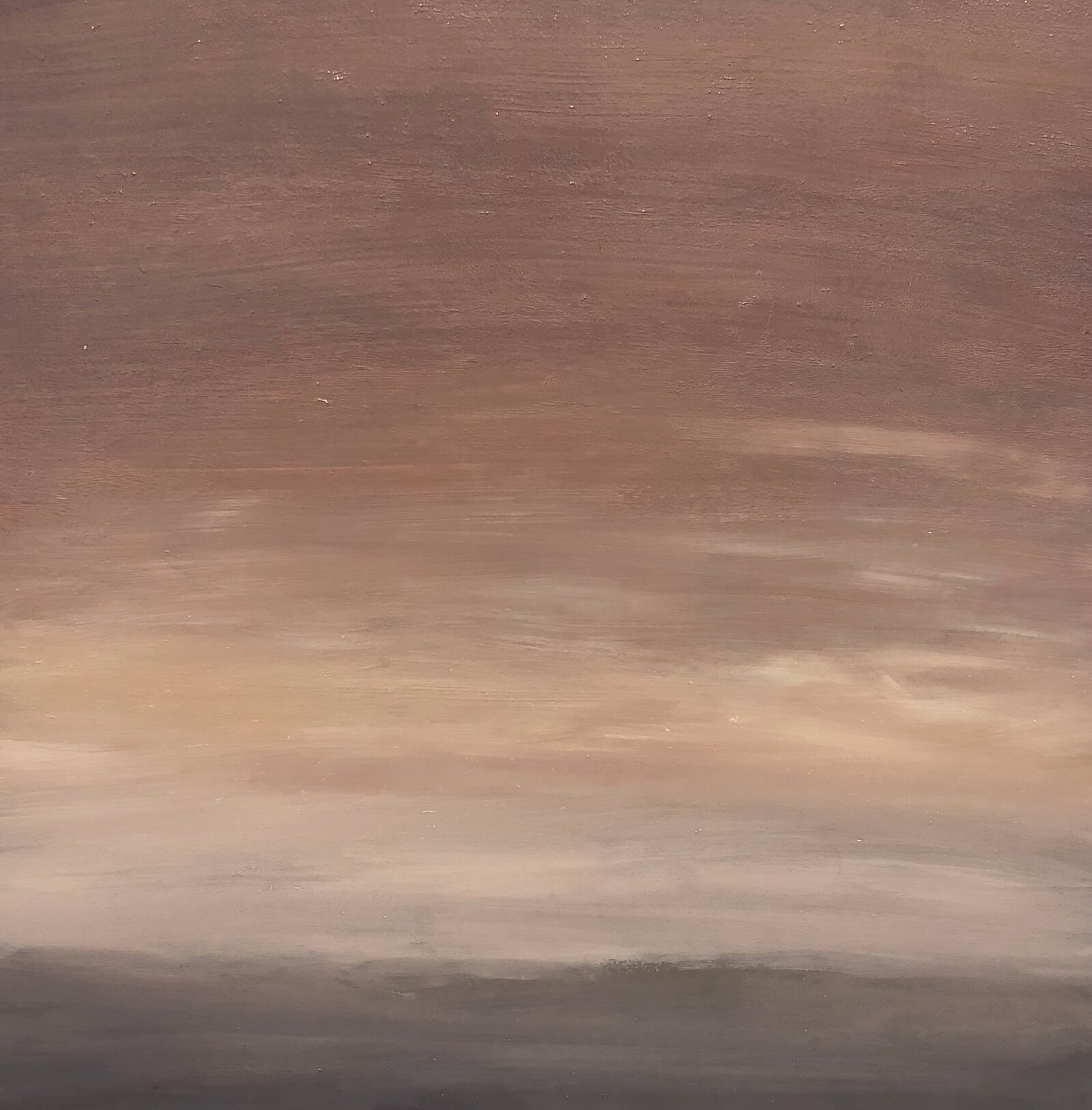 Soft pink and brown Sky Oil painting by Jane Mishkind