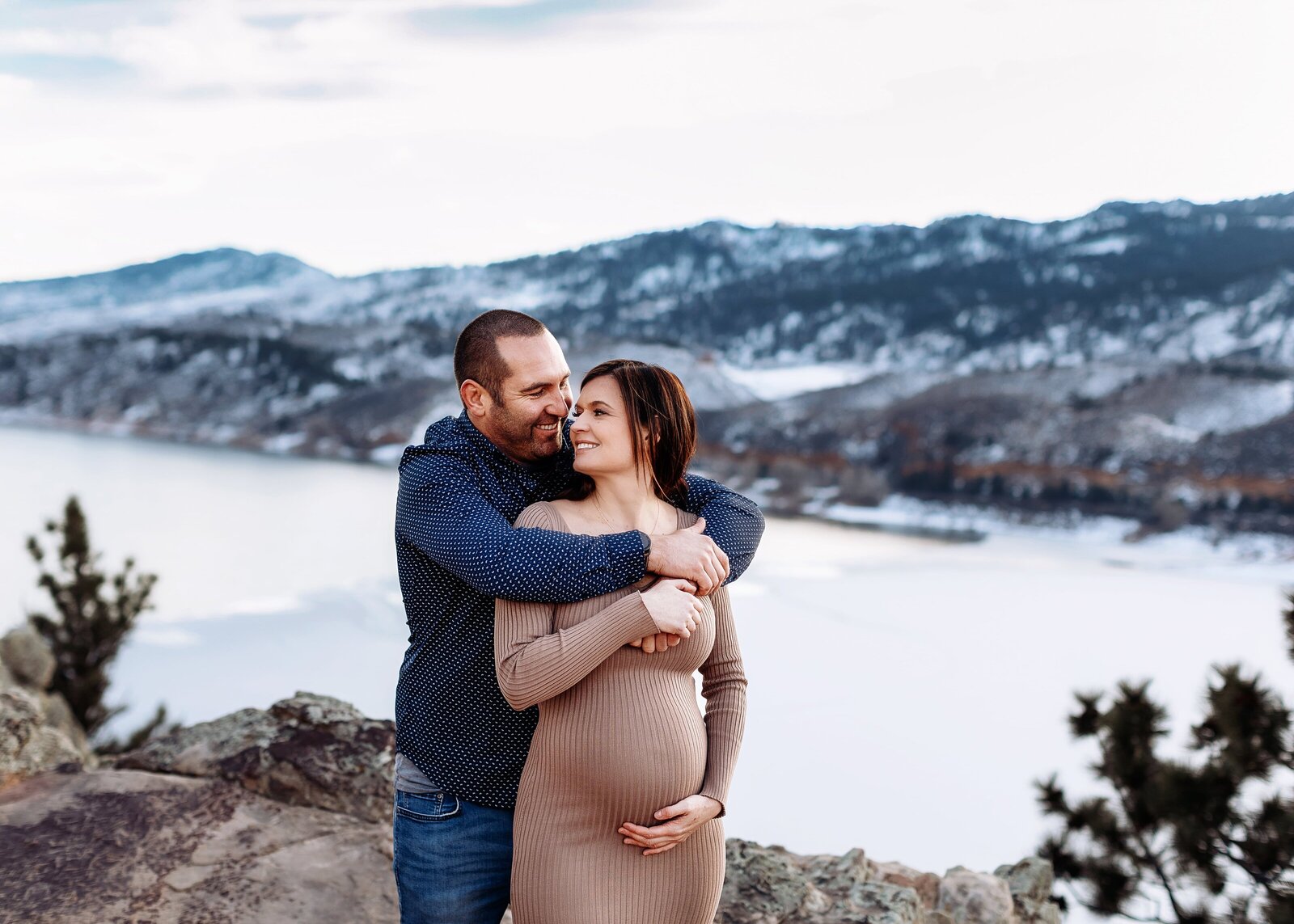 expecting first baby photos at horsetooth