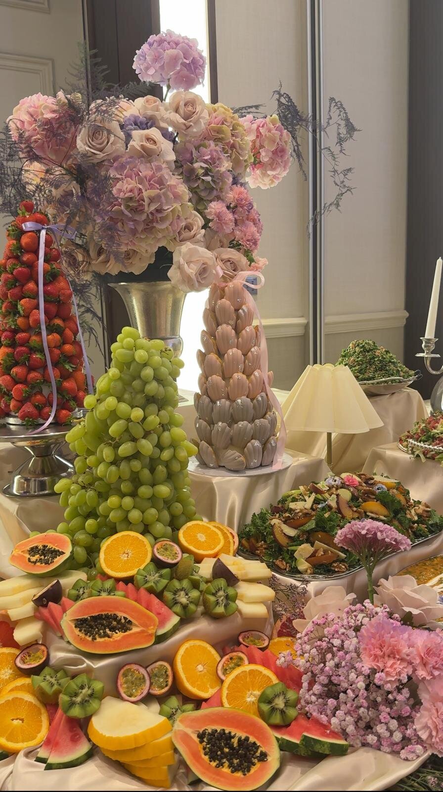 Plated menu item from Nouré & Co catering services