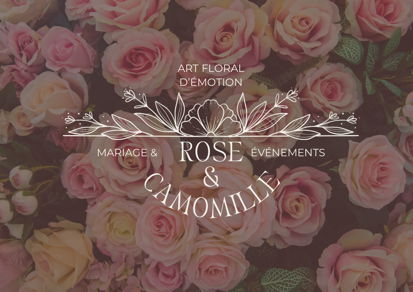 rose & camomille © l'herbier graphique11