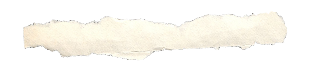 ivory paper strip