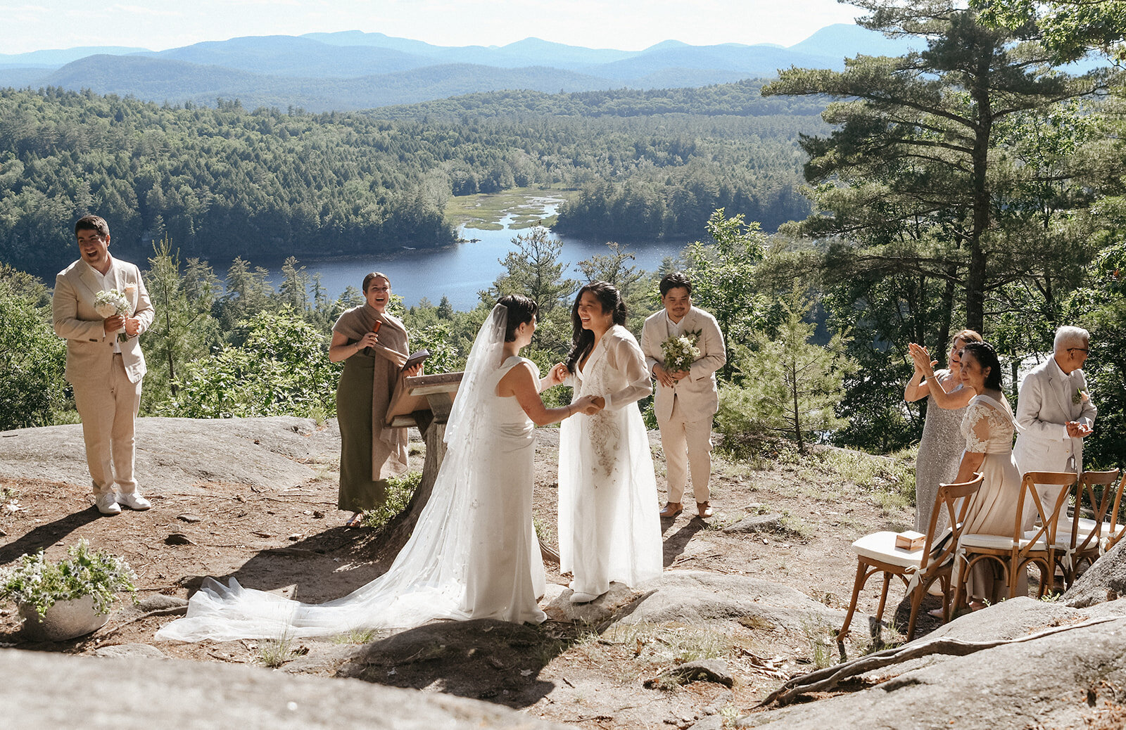 Forest- Lake- Camp- Wedding