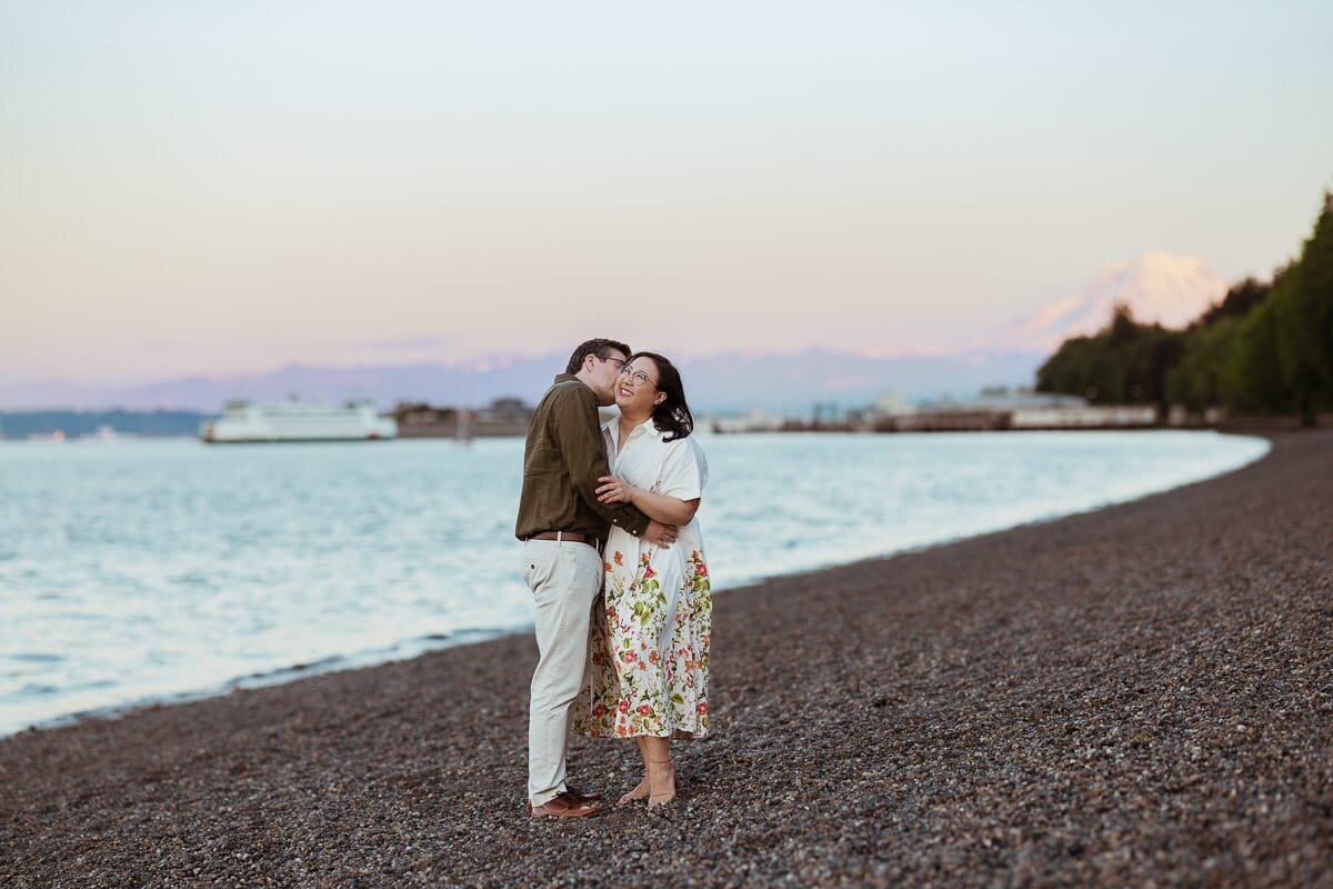 Seattle Engagement Photo