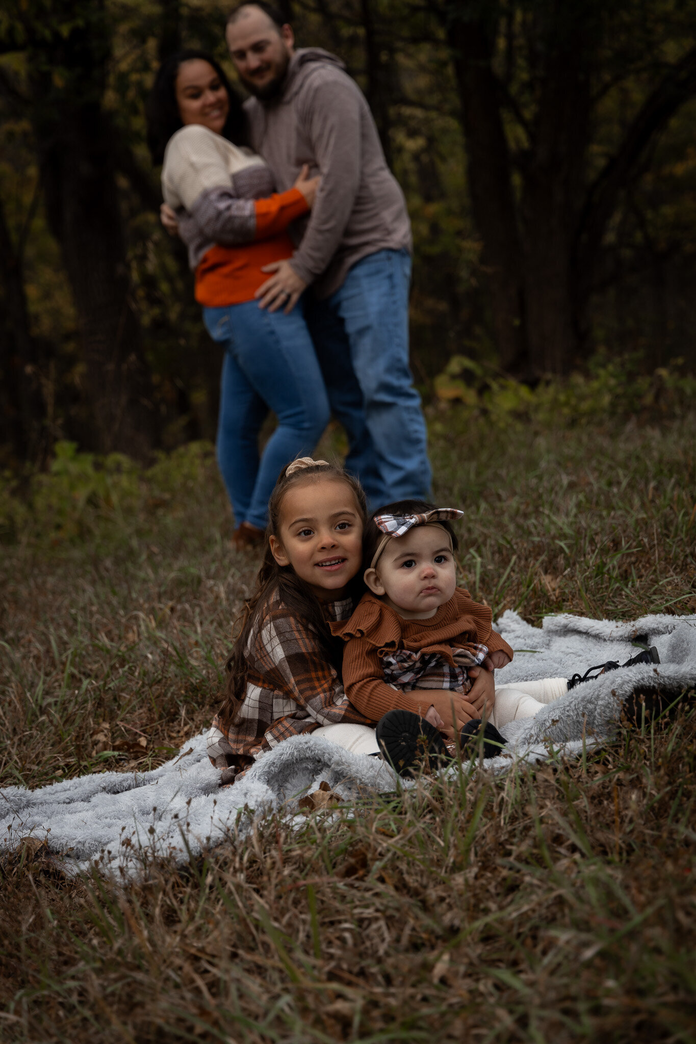 kansas city fall family portrait