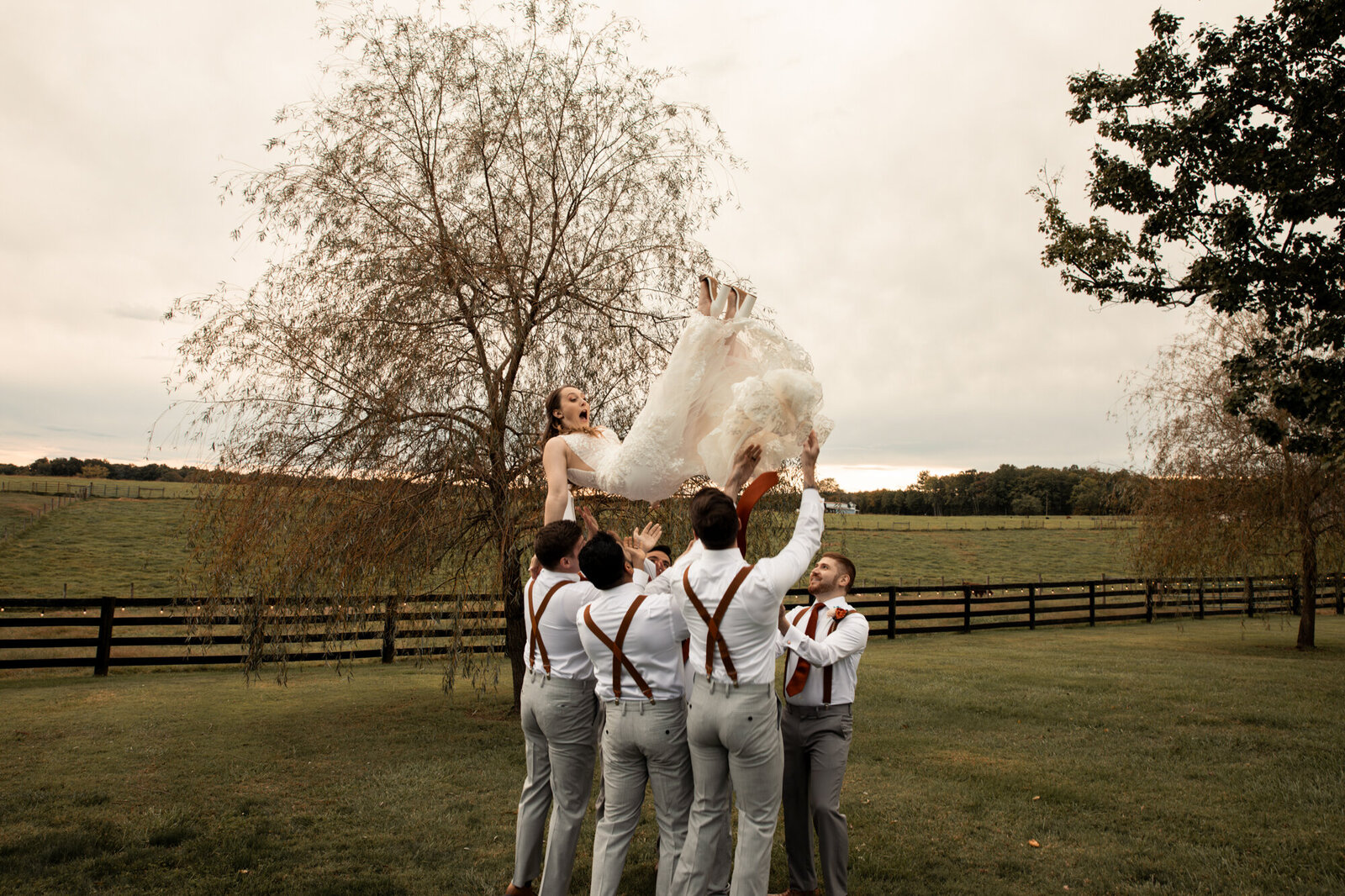 wedding party photo