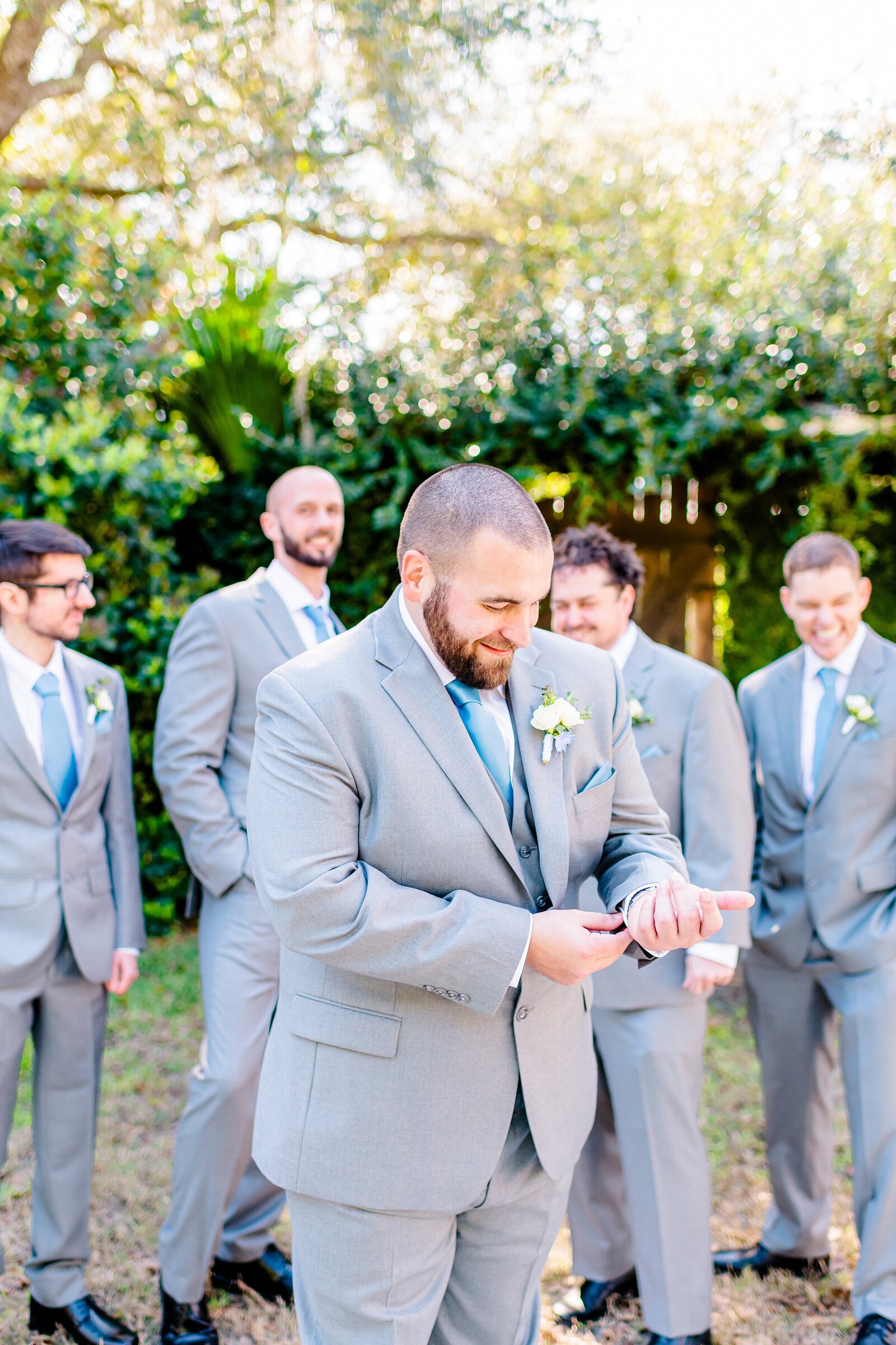 Groom with Groomsman | The Delamater House Wedding | Chynna Pacheco Photography-363