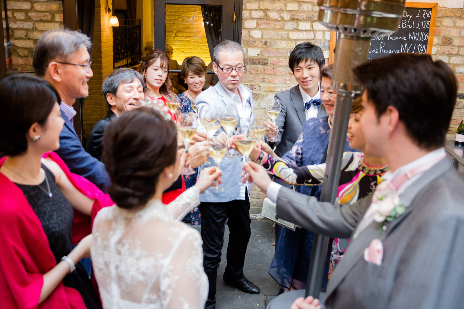 Japanese wedding celebration in London