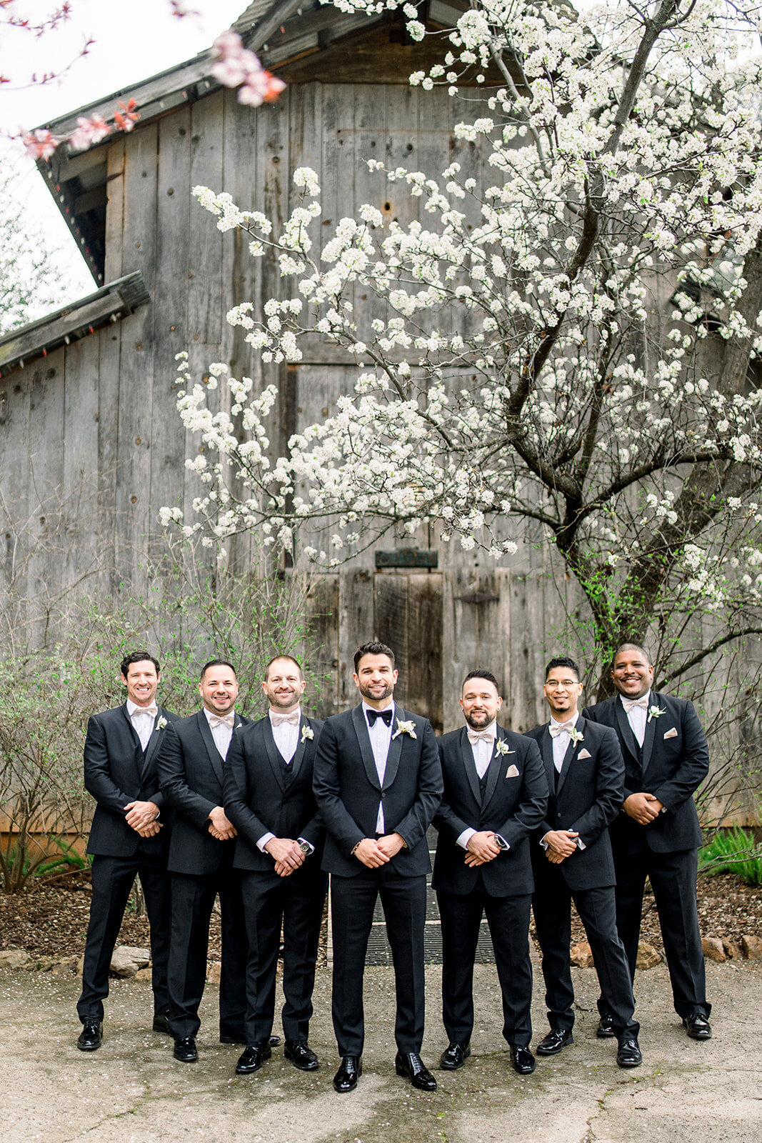 Groom and Groomsmen Celebrations at Union Hill, California