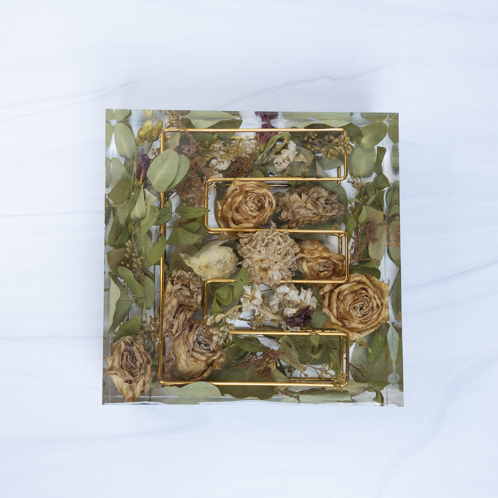 block9 monogram gold dried white pink AbbyE-A