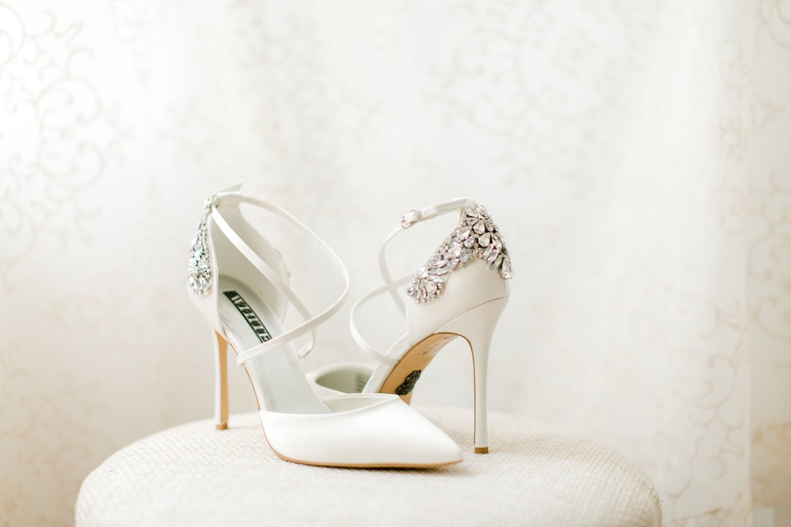 wedding shoes, wedding hills, whote shoes for wedding wedding photography by local chicago wedding photographer bozena voytko, wedding photographers, best chicago wedding photographer, chicago Il wedding photographer