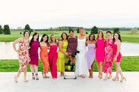 chicago wedding photographer and friends