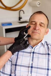 man-getting-botox-injections