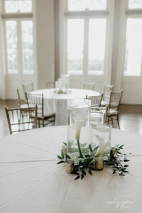 rosewater events centerpiece