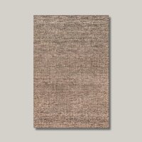 Brown gingham rug