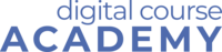 DCA Logo in blue - Digital Course Academy