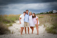 Edisto Island family photography at the beach