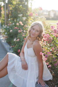 Laid-back senior session with Washington State photographer