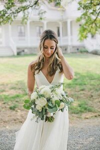 Southern California Wedding Rustic Romantic Bride