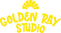 Goldern Ray Studio Logo Mark