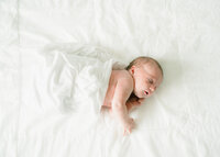 Toddler Smiling during Golden Hour by Austin Newborn Photographer