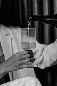 Woman Pouring Cocktail